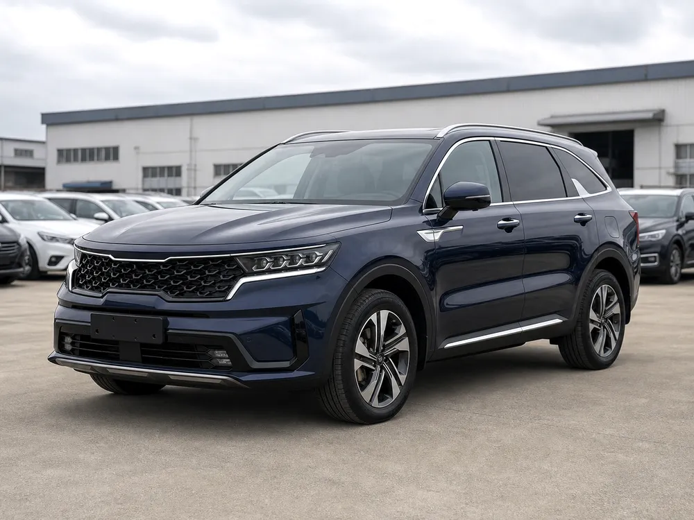 Kia Sorento Hybrid 1.6 2022 Midnight Blue Korean used suv for export